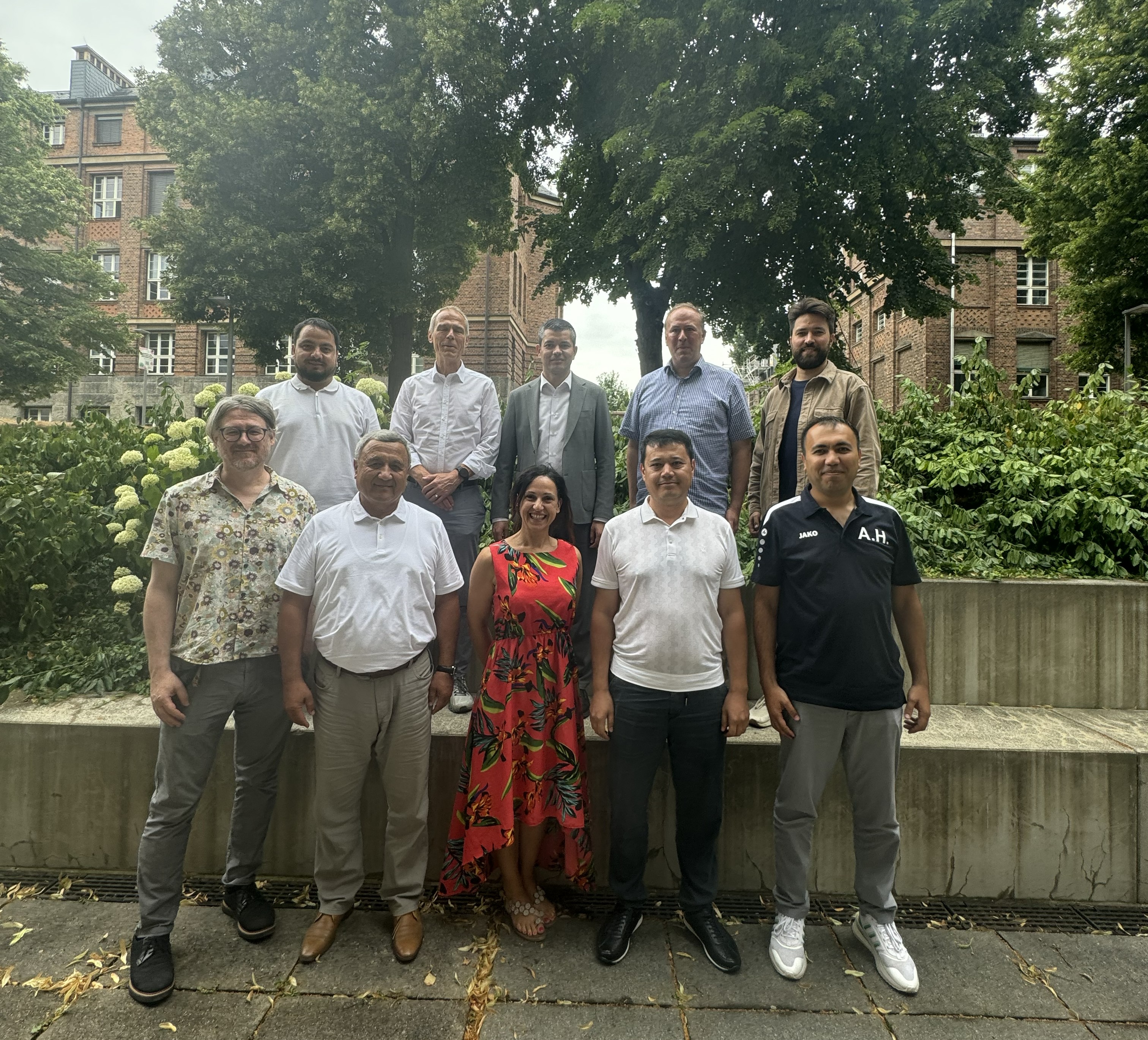 Visit of the Delegation from the TIIAME National Research University hosted by TUD Hub CREST and UNU-FLORES, Dresden, Germany, June 2025 