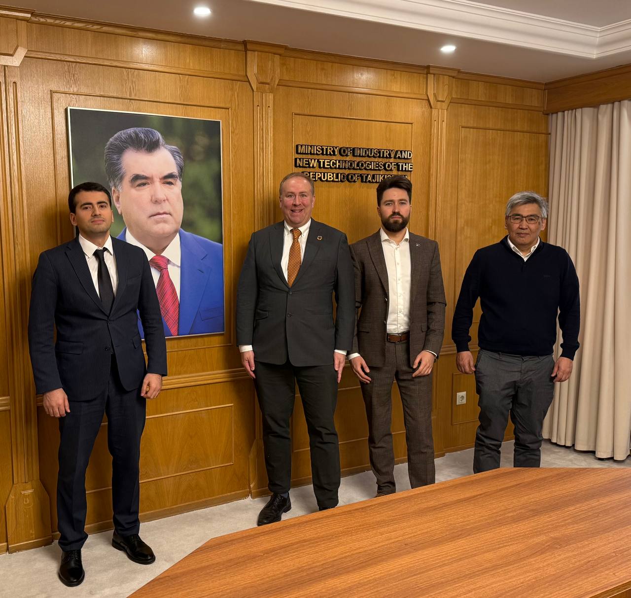 Meeting with the government officials in Dushanbe, Tajikistan, March 2026 