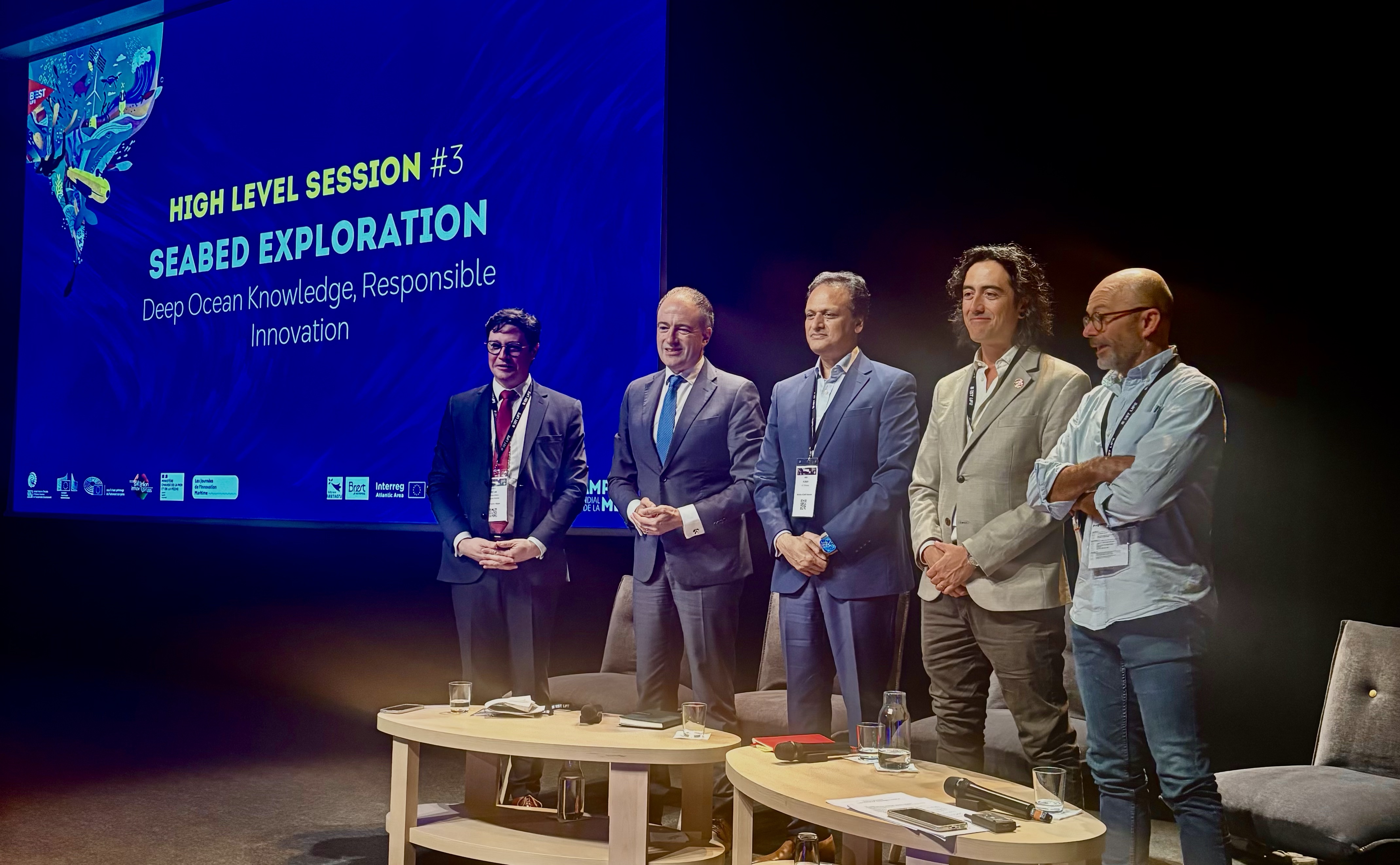 High Level Panel "Seabed Exploration — Deep Ocean Knowledge, Responsible Innovation”, Sea Tech Week 2026, Brest, 8 October 2026.