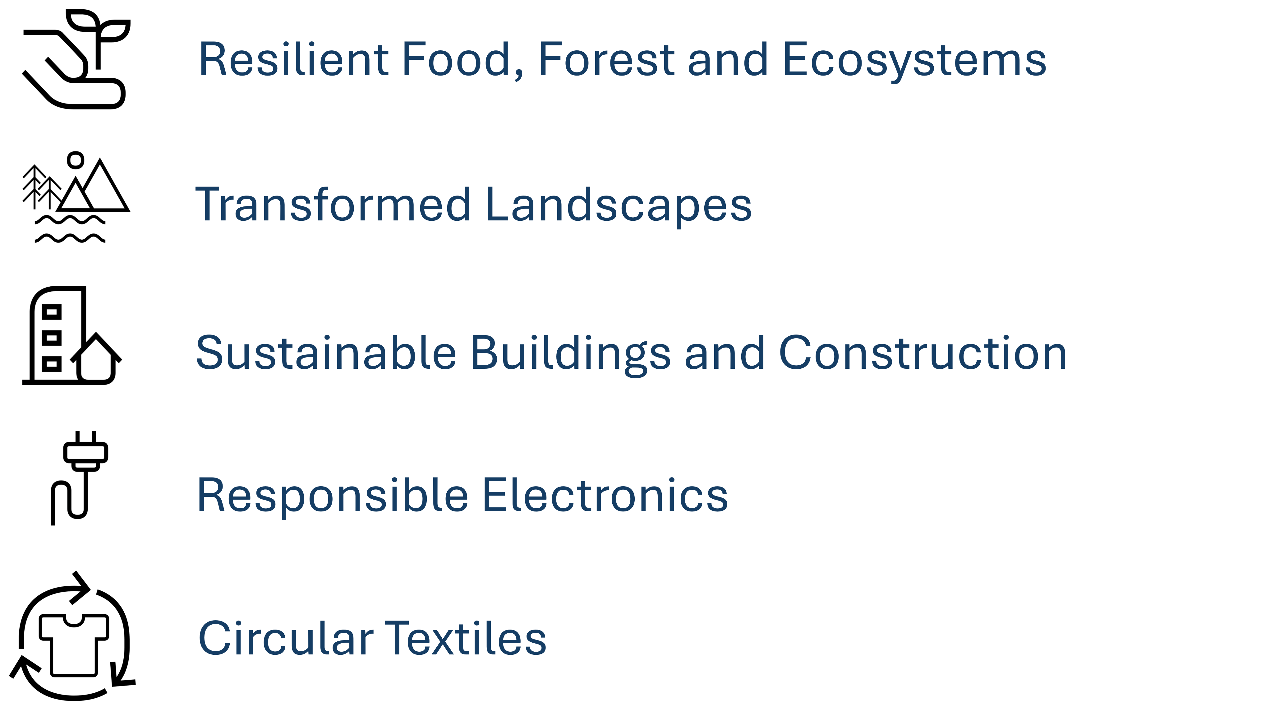 Focus Areas UNU-FLORES