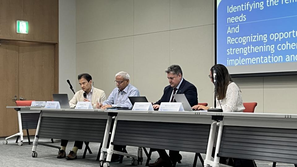 Panel discussion at the UNFCCC Adaptation Meeting 2023