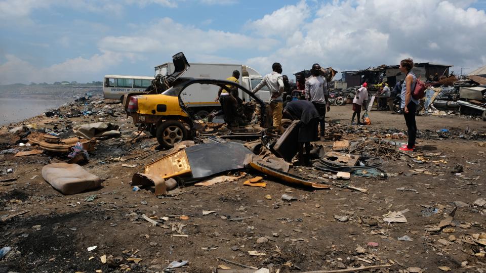 Agbogbloshie E-waste dumping site