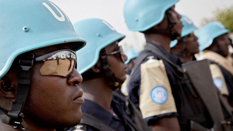 UNPOL Officers Get Ready for Patrol in Gao, Mali