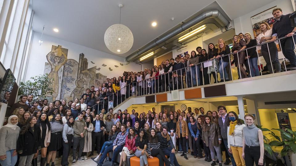 The 2021-22 cohort of UNU-MERIT's MSc in Public Policy and Human Development.