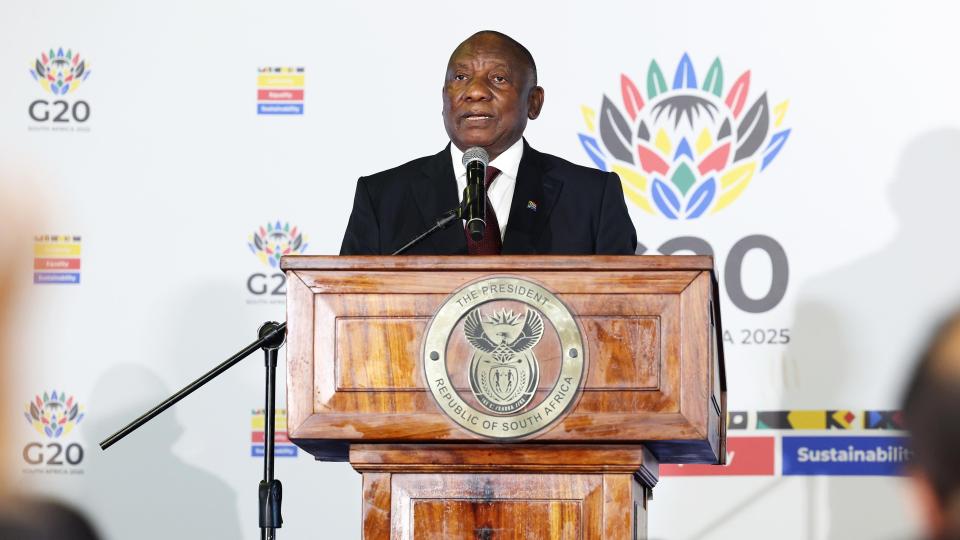 At the first meeting of the G20 Foreign Ministers under South Africa's presidency, President Cyril Ramaphosa urged global leaders to embrace inclusivity, cooperation and reform.