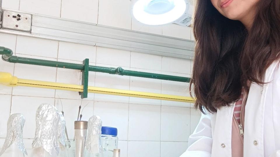 Elizabeth monroy during her fellowship at proimi