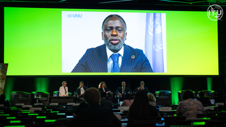 WSIS+20 Forum Tshilidzi Marwala WSIS+20 High-Level Event 2025 with Speakers that included Tshilidzi Marwala, Under-Secretary-General of the United Nations and Rector of the United Nations University (remote)