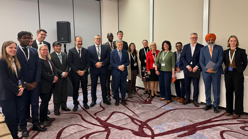 Ottawa CSPC panel on water diplomacy - group photo