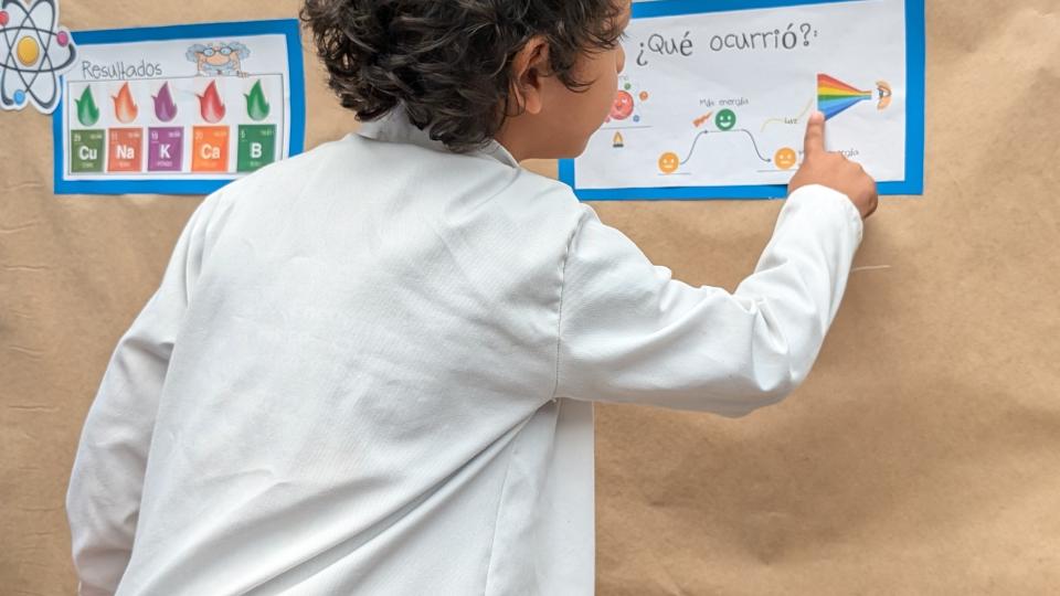 Interested in science from early age