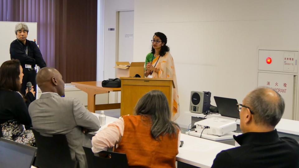 UNU-IAS Board Meeting 2025 — Student Presentation by Ritika Rajput