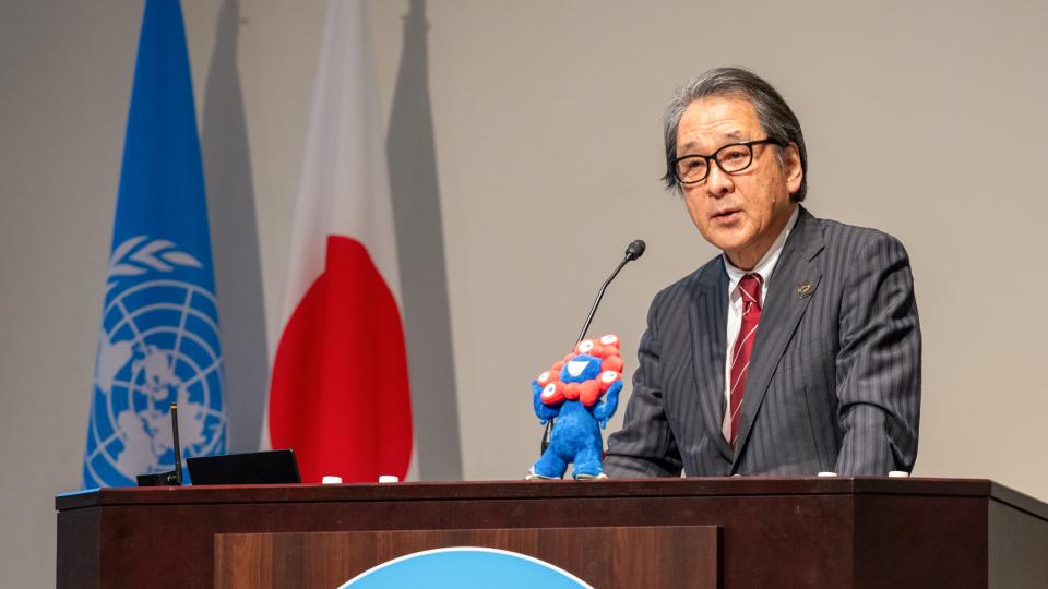 Mr. Hiroyuki Ishige, Secretary General of Japan Association for the 2025 World Exposition