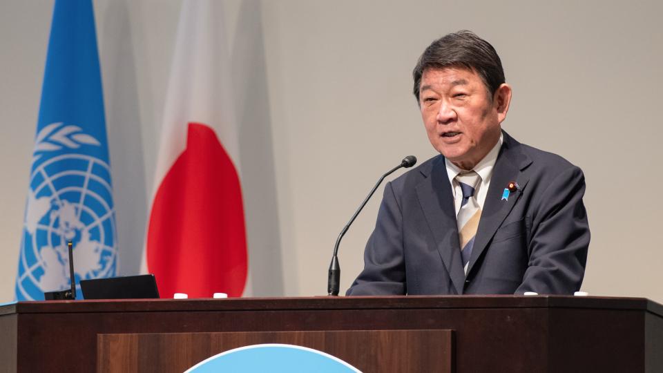 Mr. Toshimitsu Motegi, Minister for Foreign Affairs of Japan