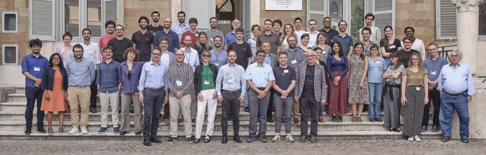 Participants of last year’s Economic Fitness and Complexity Summer School, hosted at the Enrico Fermi Research Centre in Rome.