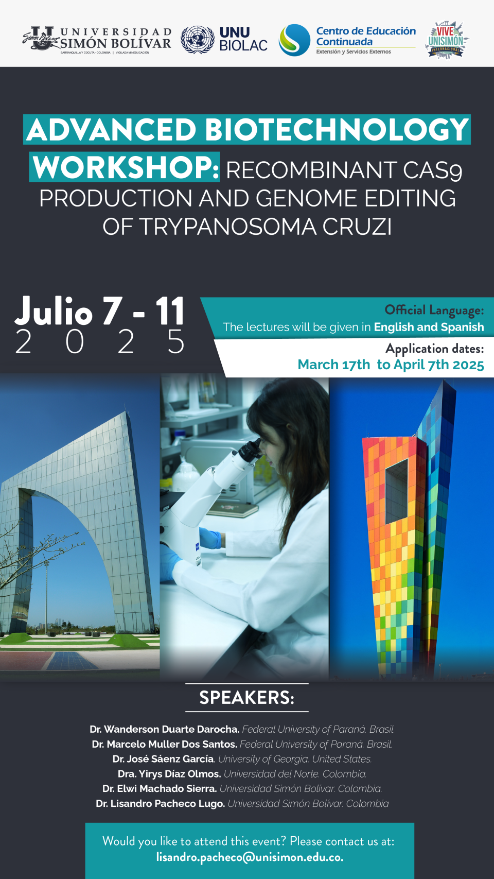 flyer barranquilla curso cas9