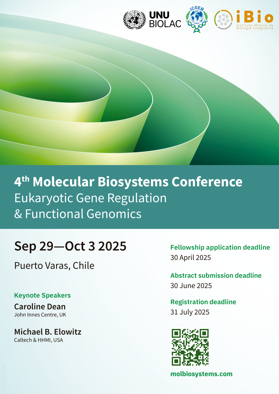 Molecular Biosystems conference puerto varas chile