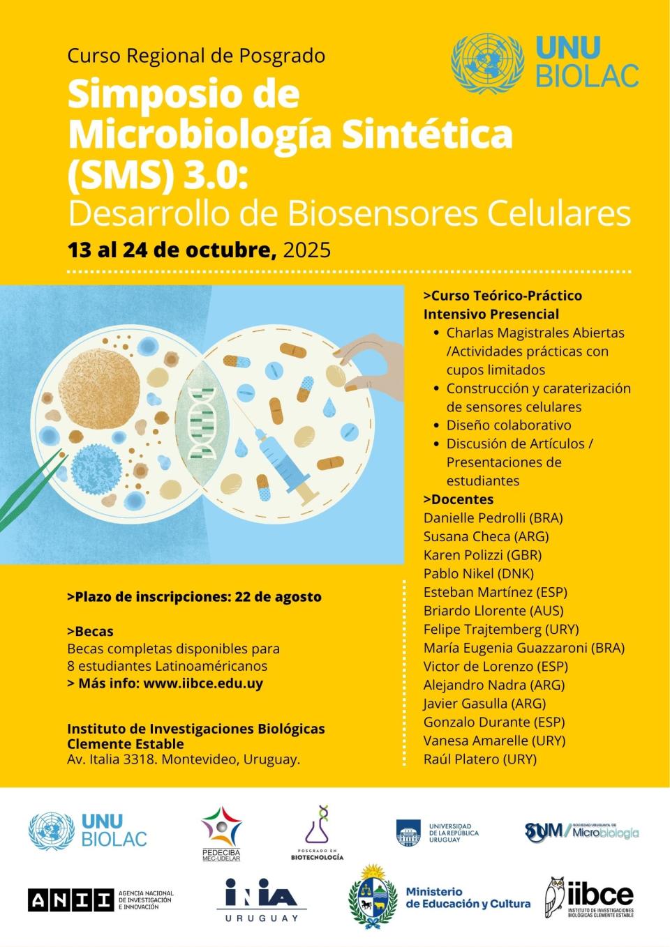 symposioum biosensors montevideo clemente estable biolac