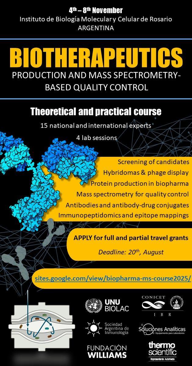 Biotherapeutics quality course rosario rosano