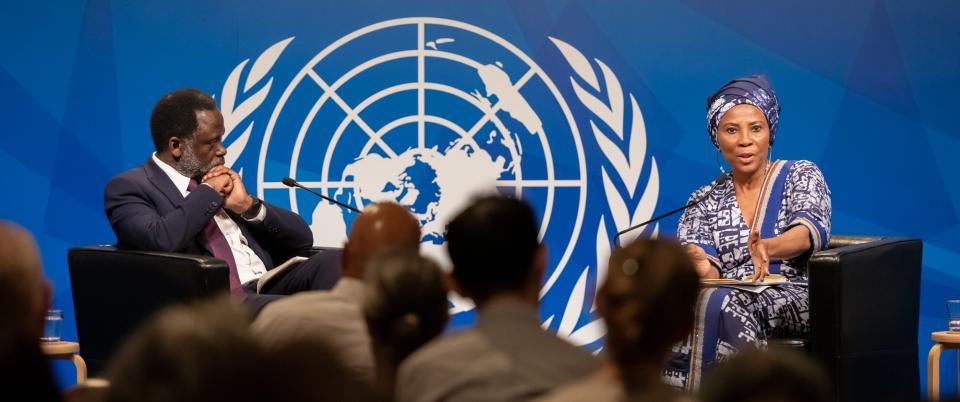 Ahunna Eziakonwa at UNU Headquarters