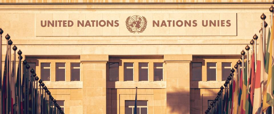 Alley of Flags UN Geneva