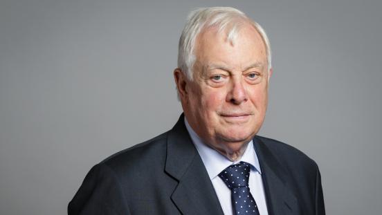 Portrait of the Rt. Hon. the Lord Patten of Barnes, KG, CH, PC