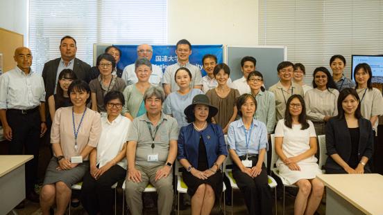 Group photo of participants in the M&E for climate change adaptation seminar.