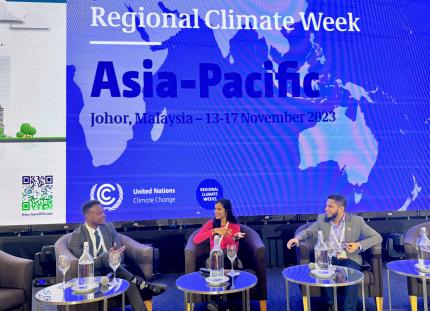 Youth4Capacity Session at Asia-Pacific Climate Week 2023
