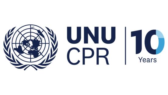 UNU-CPR 10 Year Anniversary Logo