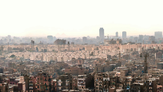 View of a Cairo neighbourhood