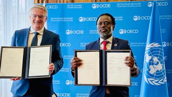 UNU and OECD sign MoU 26 March 2025