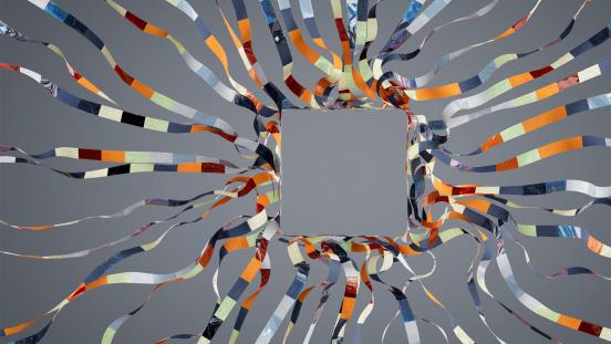 Google DeepMind Artist's representation of AI