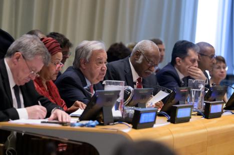 Secretary-General António Guterres briefs Member States on his UN80 Initiative.