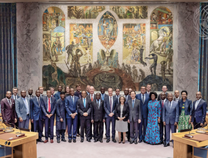 Photo of African Union Peace and Security Council and the United Nations Peace and Security Council members