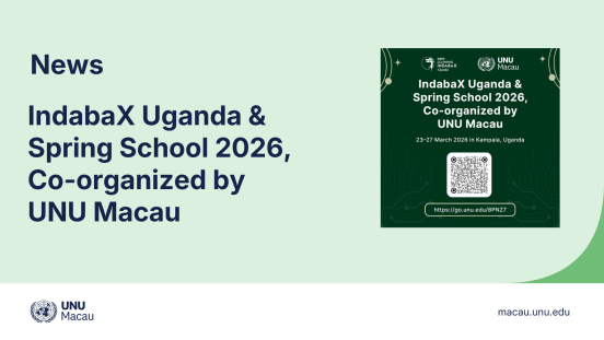 IndabaX Uganda & Spring School 2026, Co-organized by UNU Macau