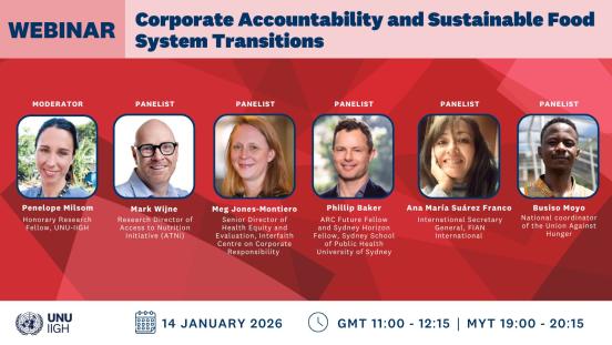 Corporate Accountability and Sustainable Food System Transitions