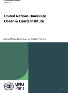 Front page Leaflet UNU Ocean Institute