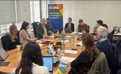UNU Paris Office Team and participants of the workshop — 20 November 2025, Paris, France. Photo © UNU Paris Office  