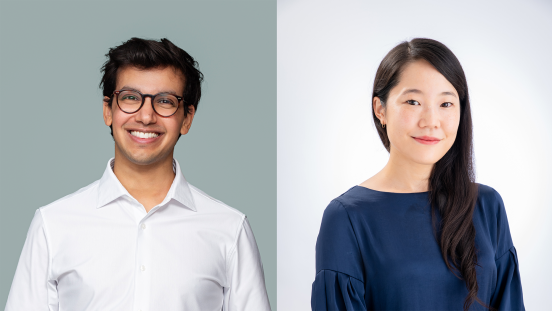 Dr. Luis D’Souza and Ms. Shion Seino