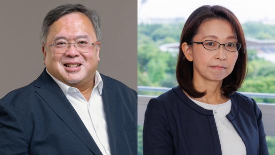 Professor Bambang Brodjonegoro and Professor Aya Suzuki