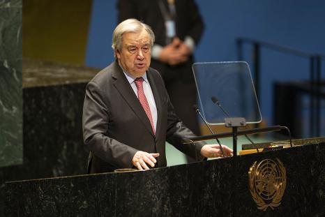 Secretary General speaking
