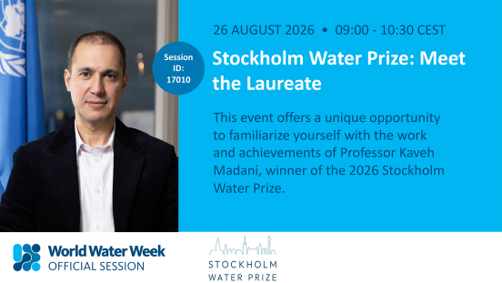 Stockholm Water Prize - Official Session Banner