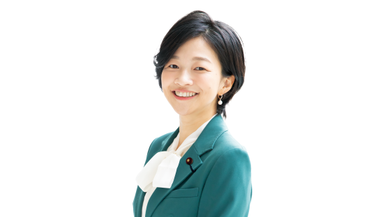 Portrait of Ms. Kaoru Fukuda, Member of the House of Representatives and Parliamentary Vice-Minister of Education, Culture, Sports, Science and Technology of Japan