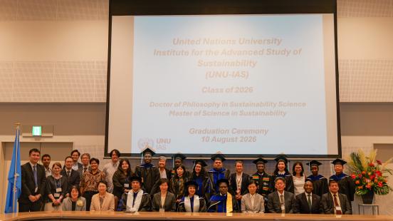UNU-IAS Graduation Ceremony 2026 