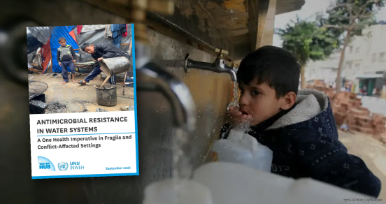 Antimicrobial resistance water systems