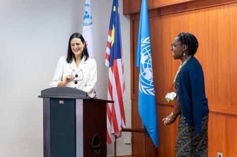 Strengthening Ties: UN Resident Coordinator's Official Visit to UNU-IIGH. Fostering collaboration for global health progress.