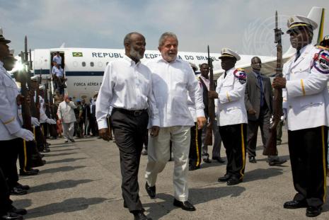 Lula state visit to Haiti