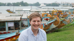 UNU-EHS expert Dominic Sett in Viet Nam