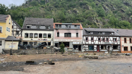 Damages in Germany's Ahr Valley after the 2021 floods