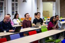 UNU-MERIT staff and students at our UNESCO Chair seminar