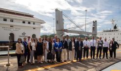 Participants of the Subregional Policy Dialogue on Business Development (including Prof. Pietrobelli) that took place in Panama on 22-23 October 2024. 