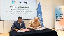 UNU and LPI launch UNU Hub in Paris